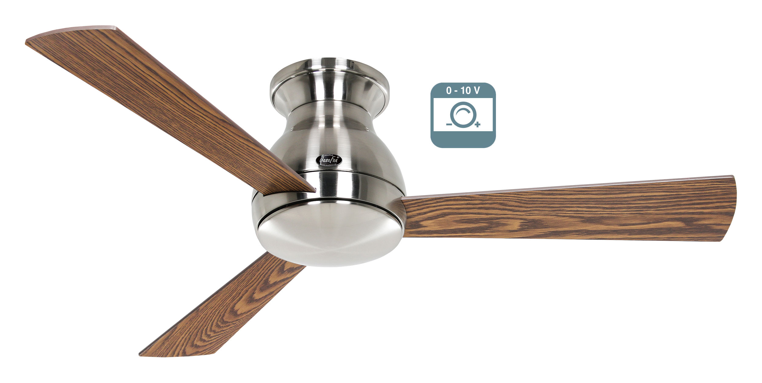 CasaFan Deckenventilator Eco Pallas 116 BN-EA/NB 0 - 10 V