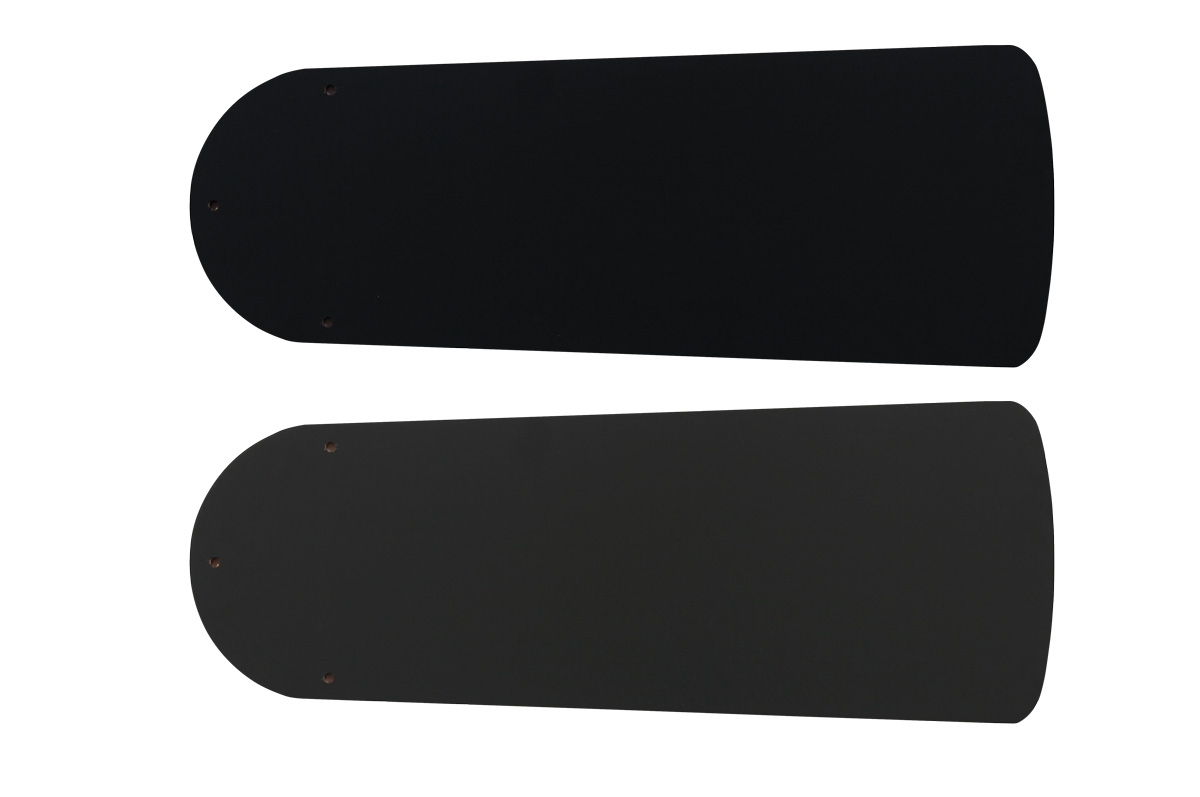 Flügelsatz FLAT 103-III Lack schwarz/graphit