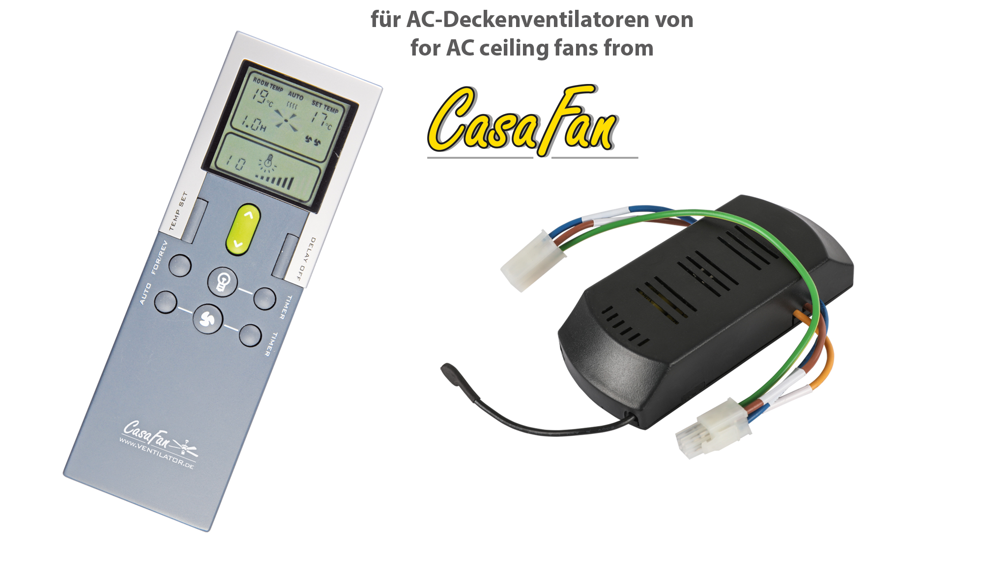 Fernbedienung FB-FNK Advanced Temp.-Steuerung (Handsender + Empfänger)