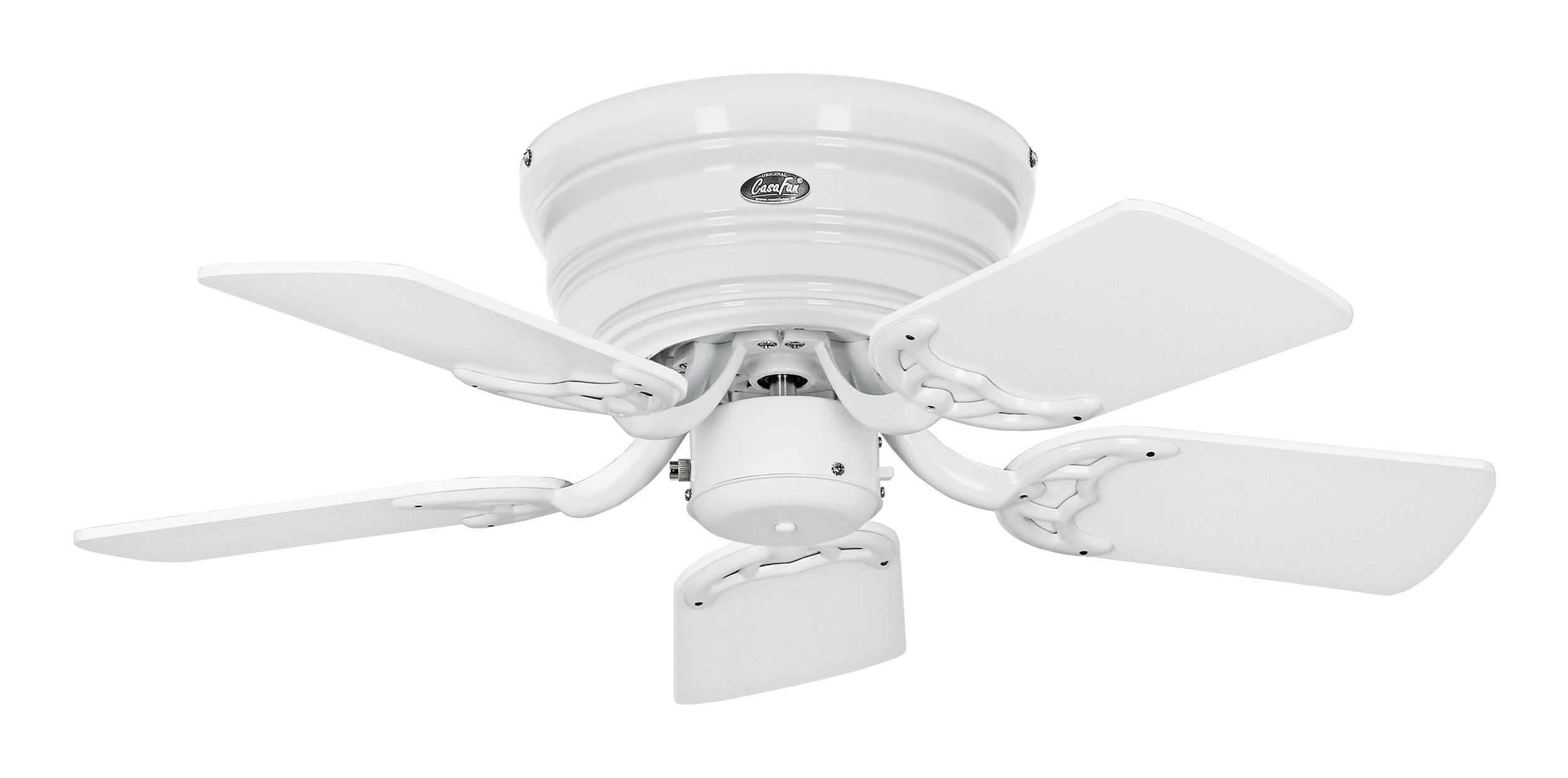 CasaFan Deckenventilator Classic Flat 75-III WE-WE/LG