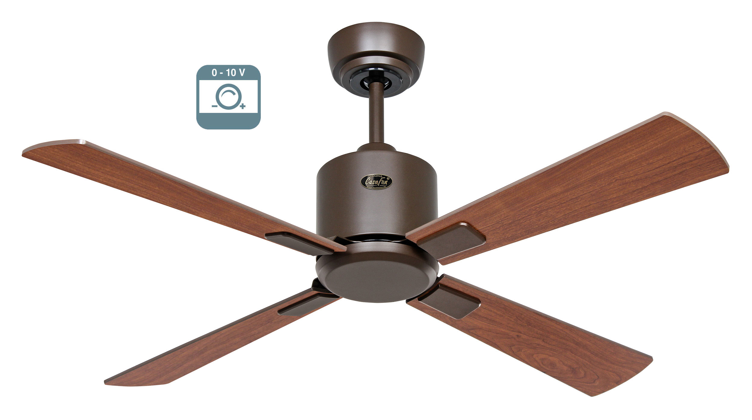 CasaFan Deckenventilator Eco Neo III 103 BZ-NB/KI 0 - 10 V