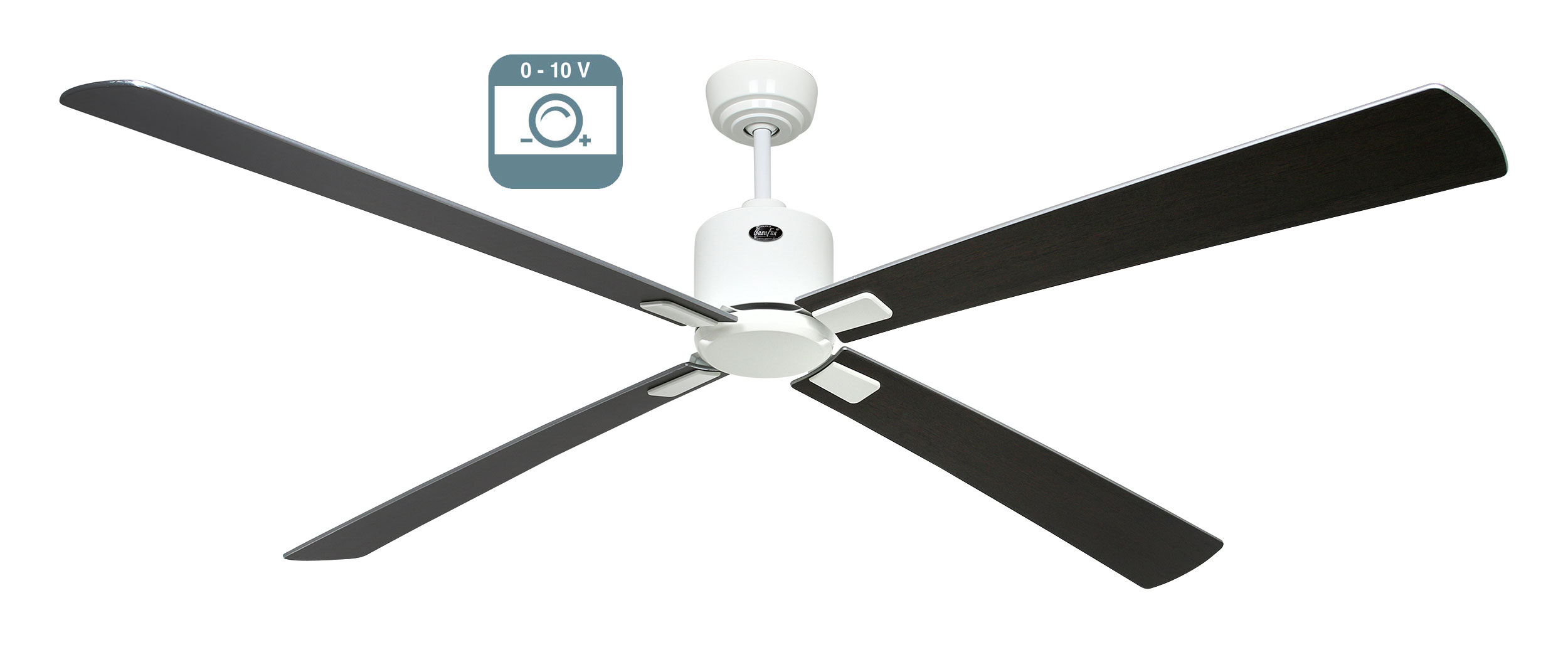 CasaFan Deckenventilator Eco Neo III 180 WE-WN/SI 0 - 10 V